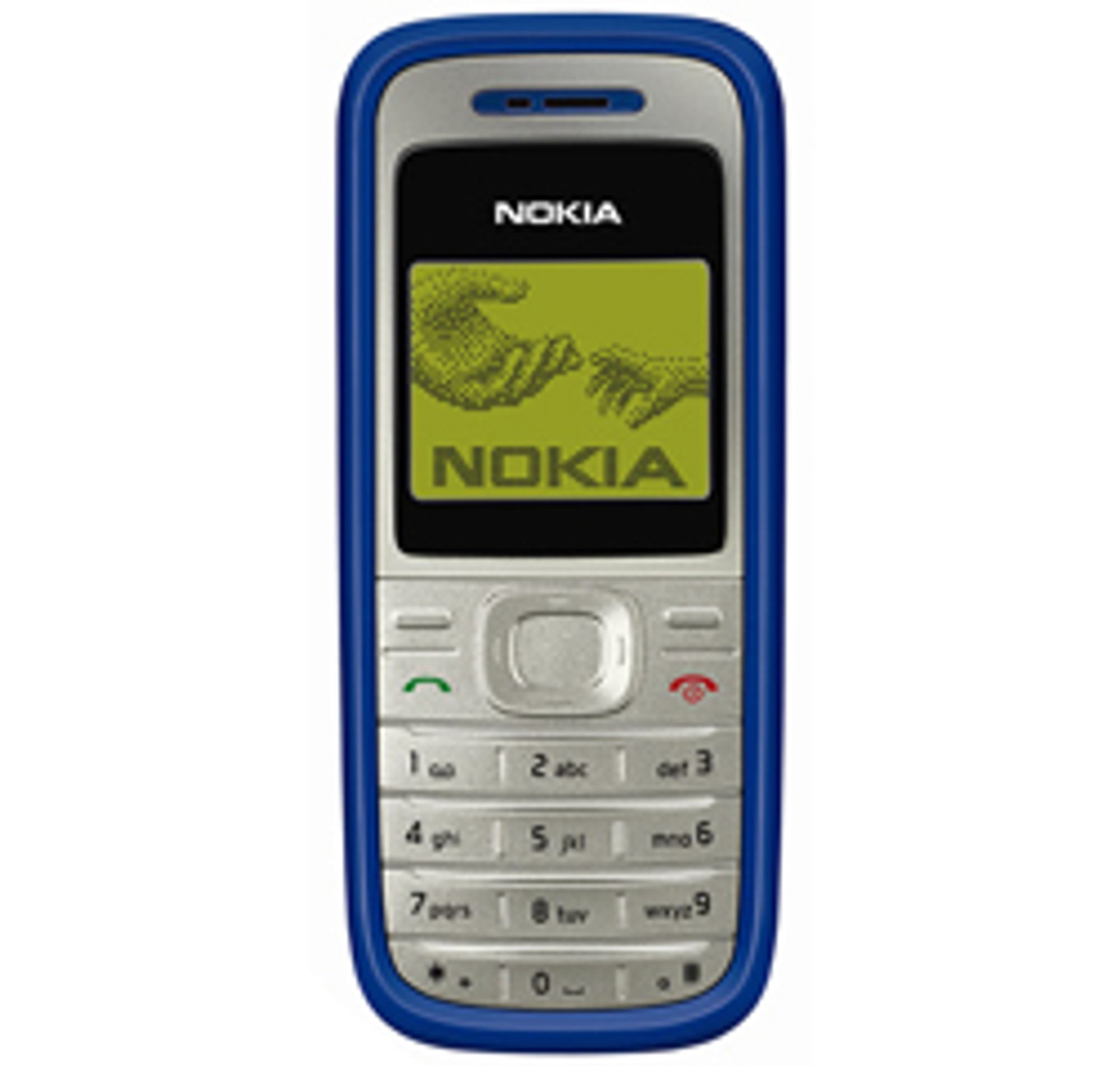 Nokia 1200 er et billig alternativ som er grei til SMS og ringing. (Foto: Nokia)