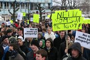TG08: 2500 i demonstrasjonstog