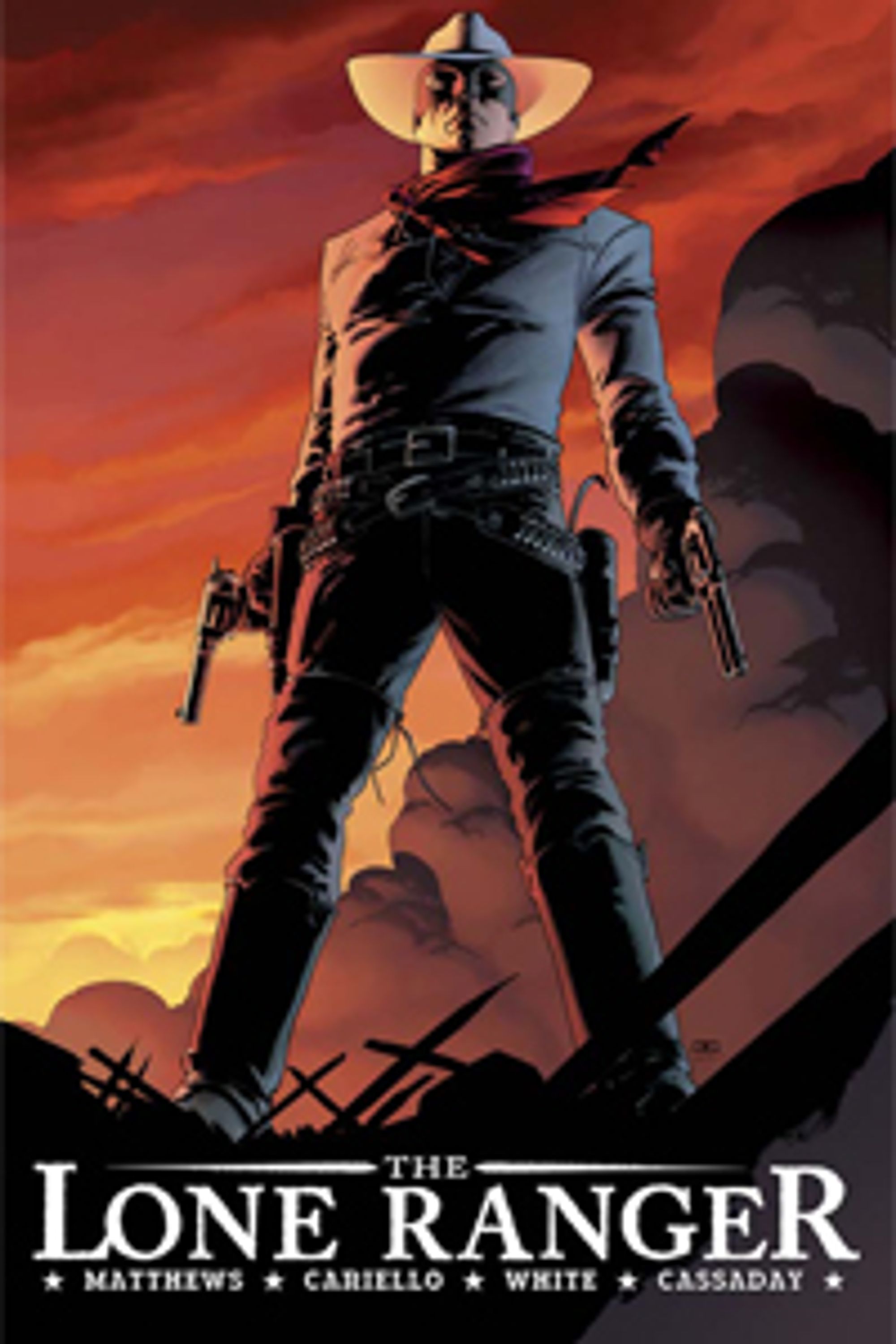 The Lone Ranger er litt av en tøffing.