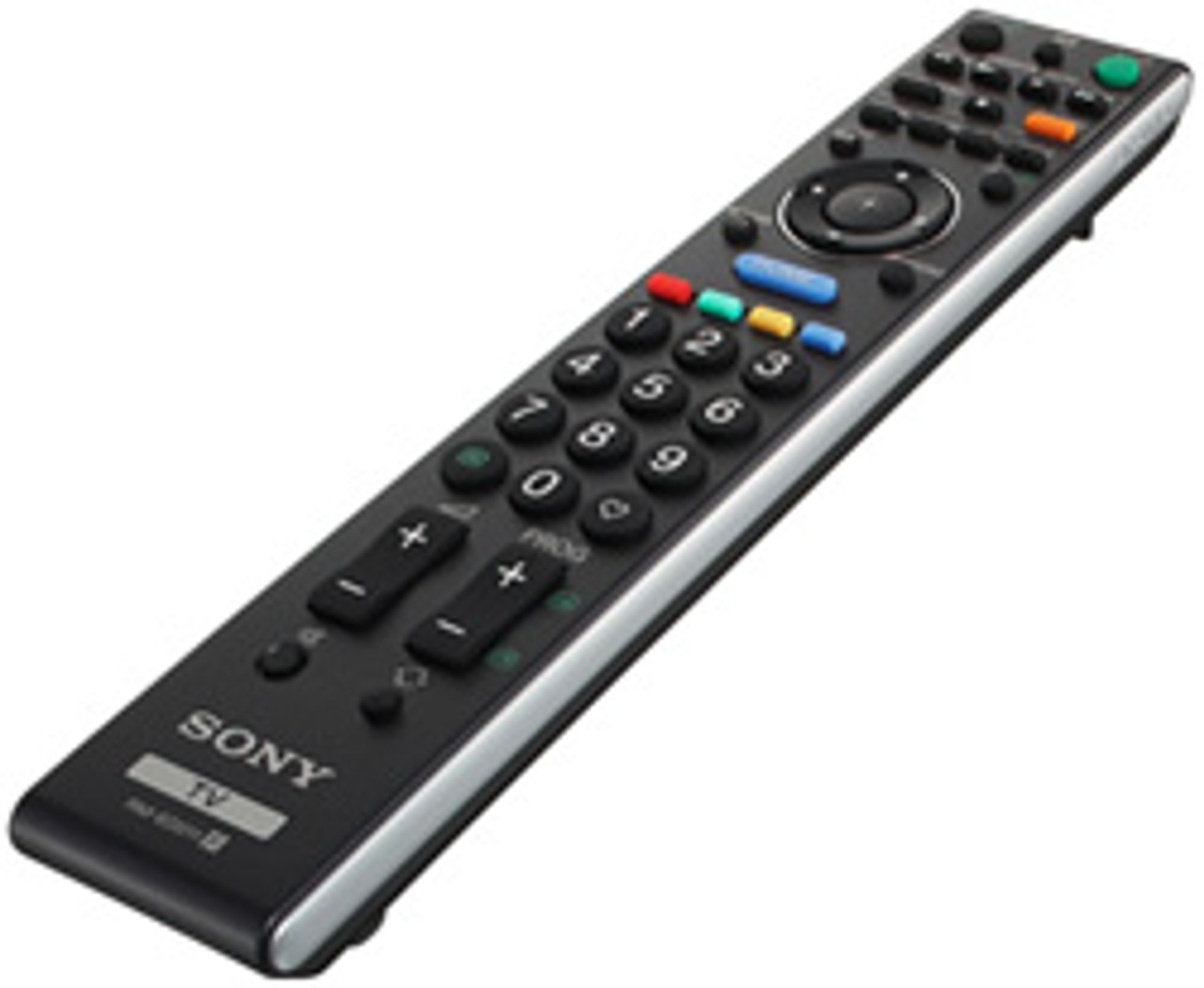 Slik ser fjernkontrollen til Sonys Bravia W4000-serie ut. (Foto: Sony)