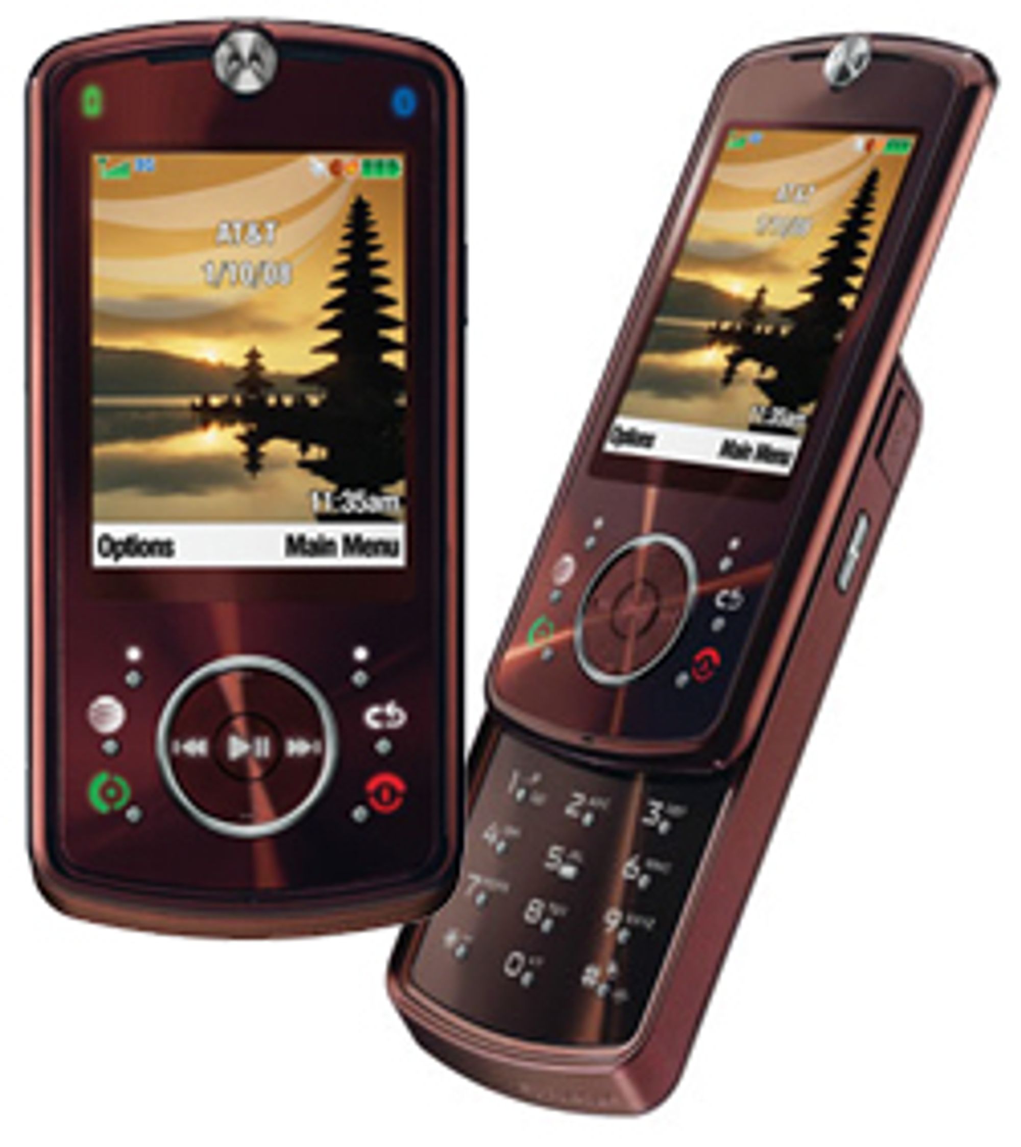 Z9 er en skyvetelefon i umiskjennelig Razr-stil.