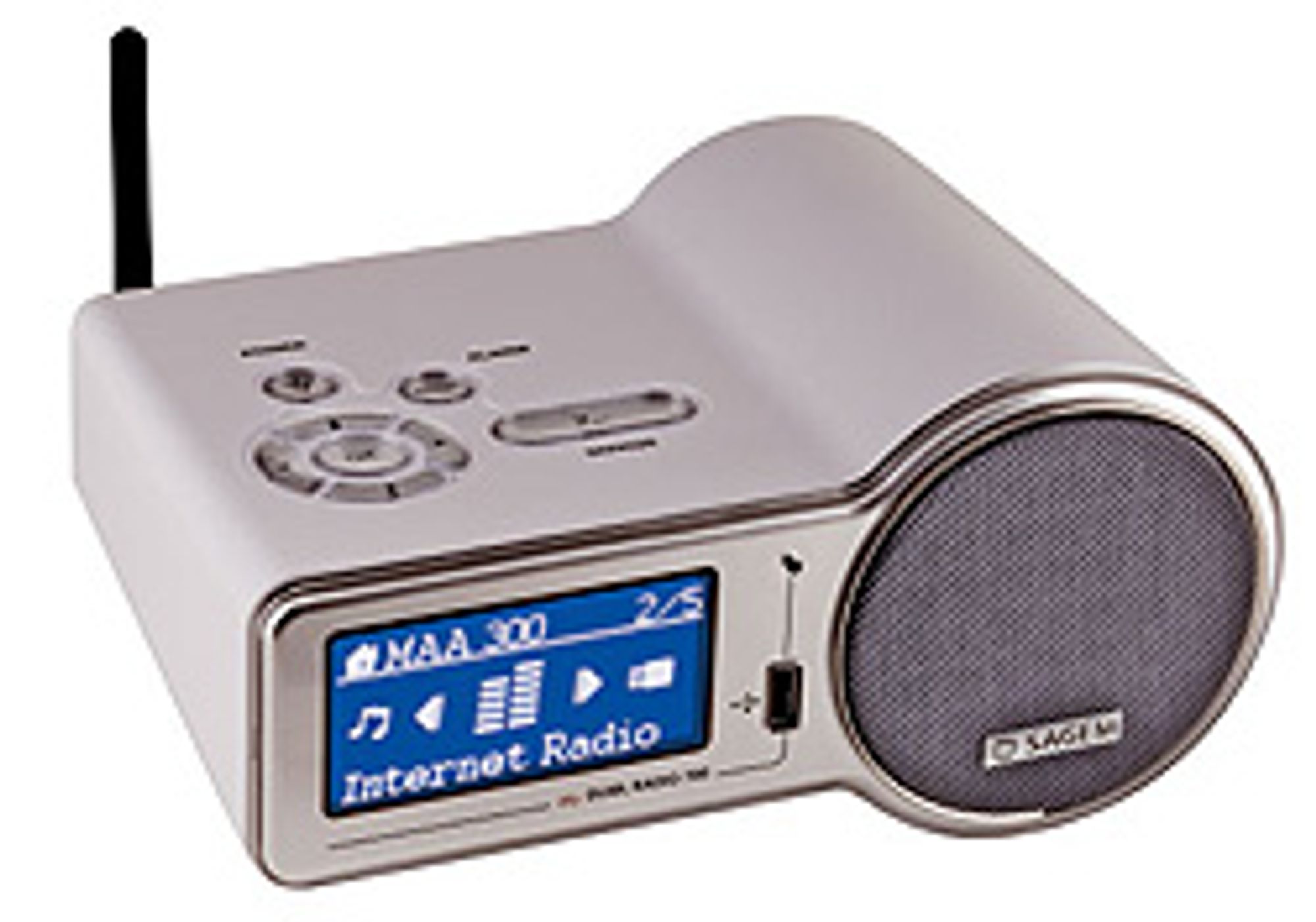 Sagems nye radio er i retro-design. (Foto: Sagem)