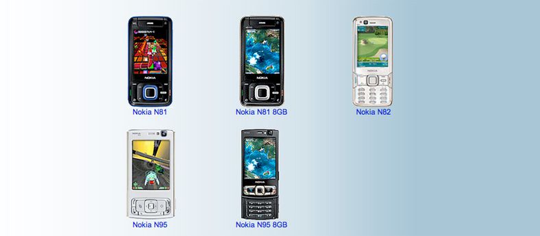 Disse telefonene støtter N-Gage - enn så lenge.
