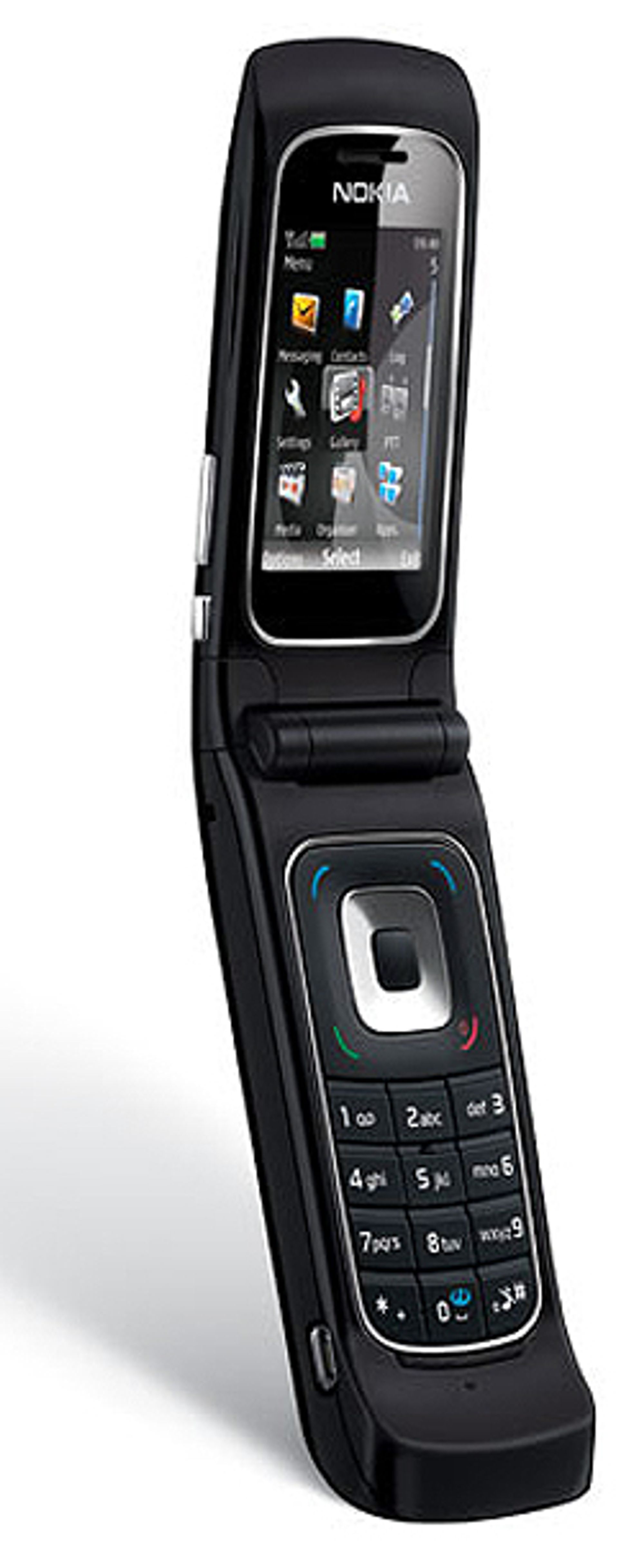 Kamskjelltelefonen 6555 ligner på tidligere 6-serie-kamskjelltelefoner som Nokia 6131.