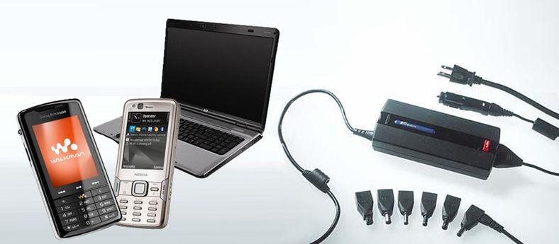 Med Targus' nye strømforsyning kan du lade både mobilen og PC-en på én gang.