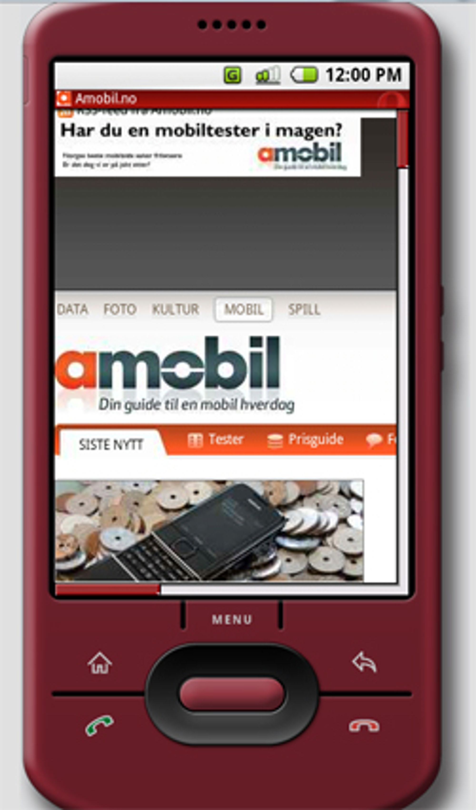 Opera Mini er tilgjengelig til Android.