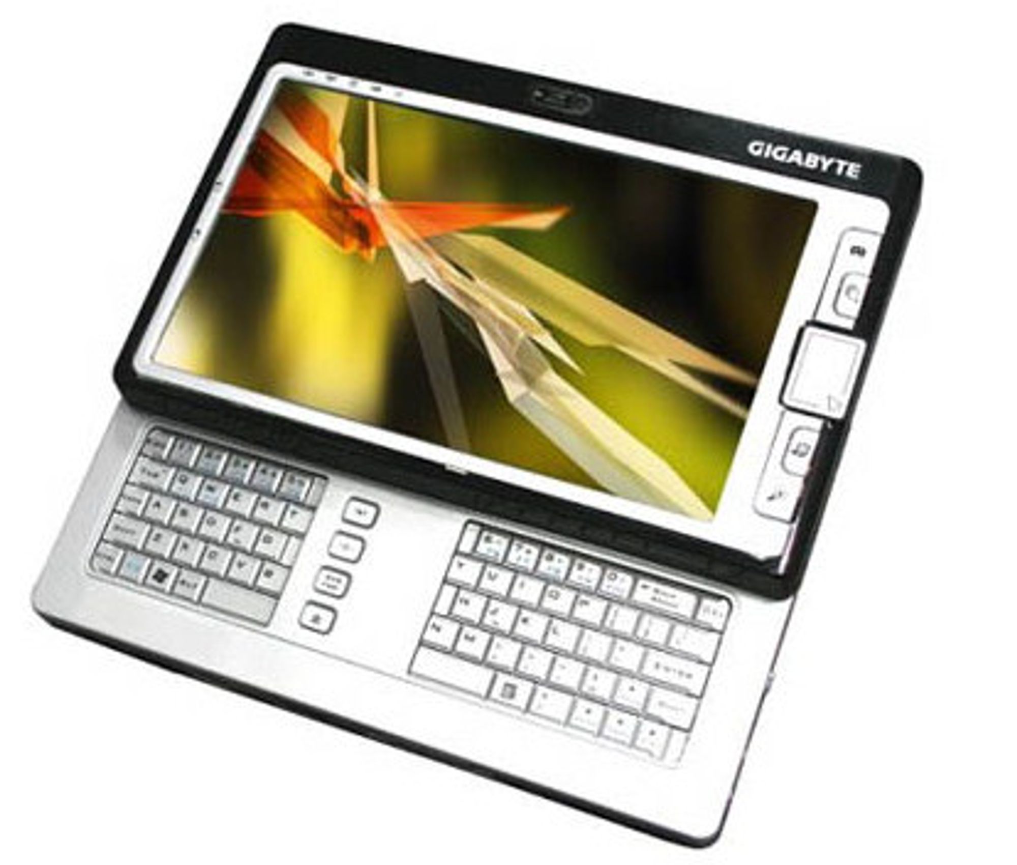 Bildet viser Gigabytes UMPC, M704