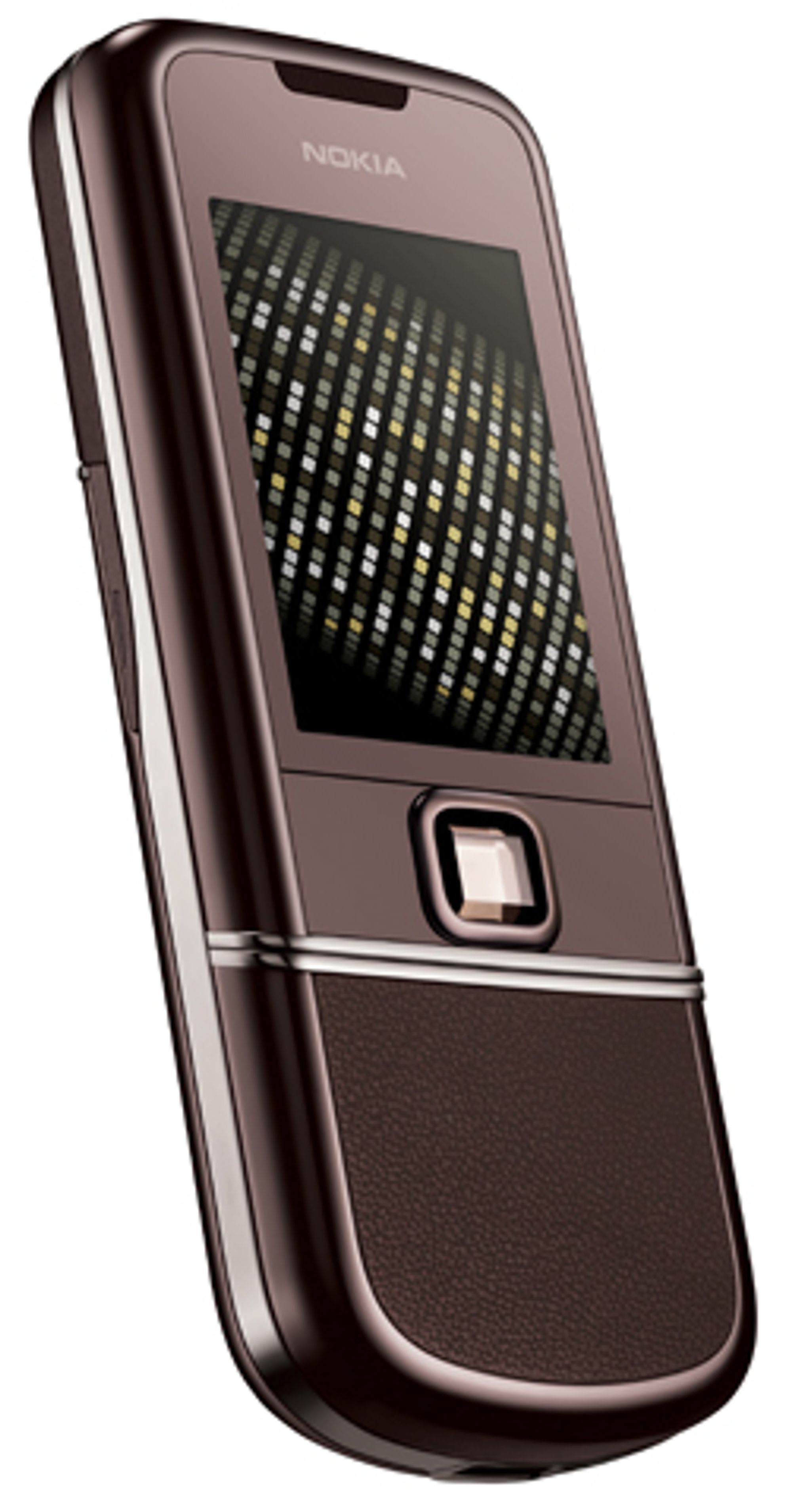 Nokias 8800-serie byr på mye metall og glitter.