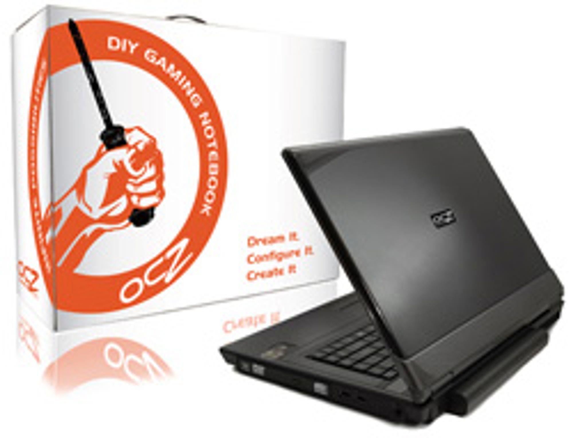 OCZ' gjør det selv-bærbar. (Foto: Daily Tech)