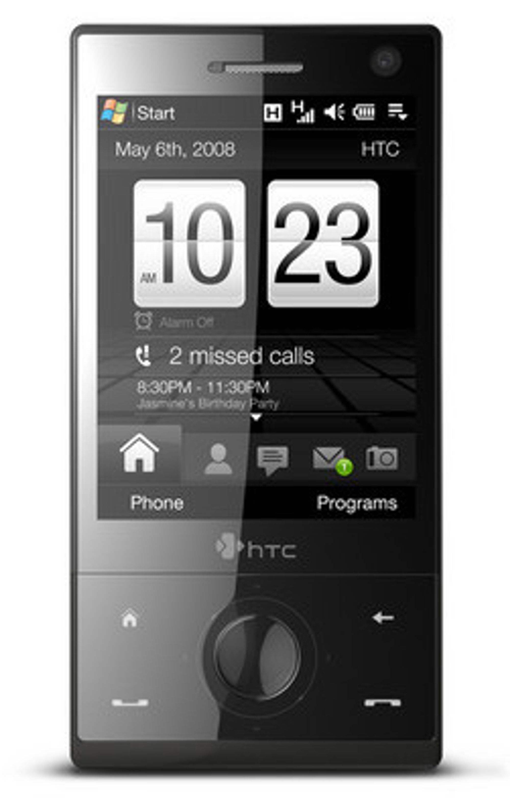 Menyene i Touch Diamond er helt nye. (Foto: HTC)