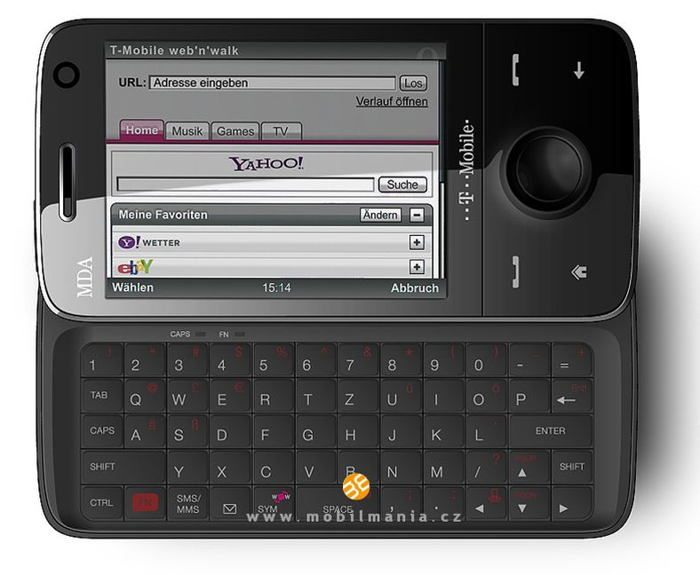 Dette kan være den nye HTC Touch Pro.