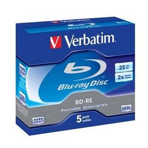 Verbatim BD-RE  2x 25GB Single Layer 5 stk.