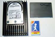OCZ SSD II mot WD Velociraptor 
