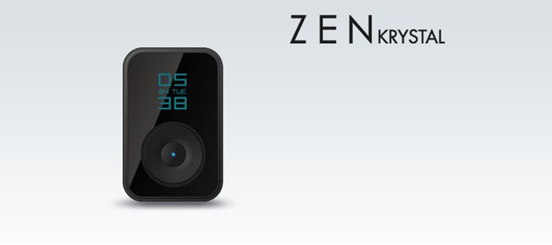 Zen Krystal er en MP3-spiller for trening.