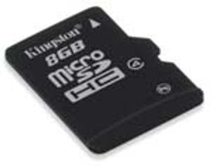 Kingston MicroSDHC Class 4 - 8 GB