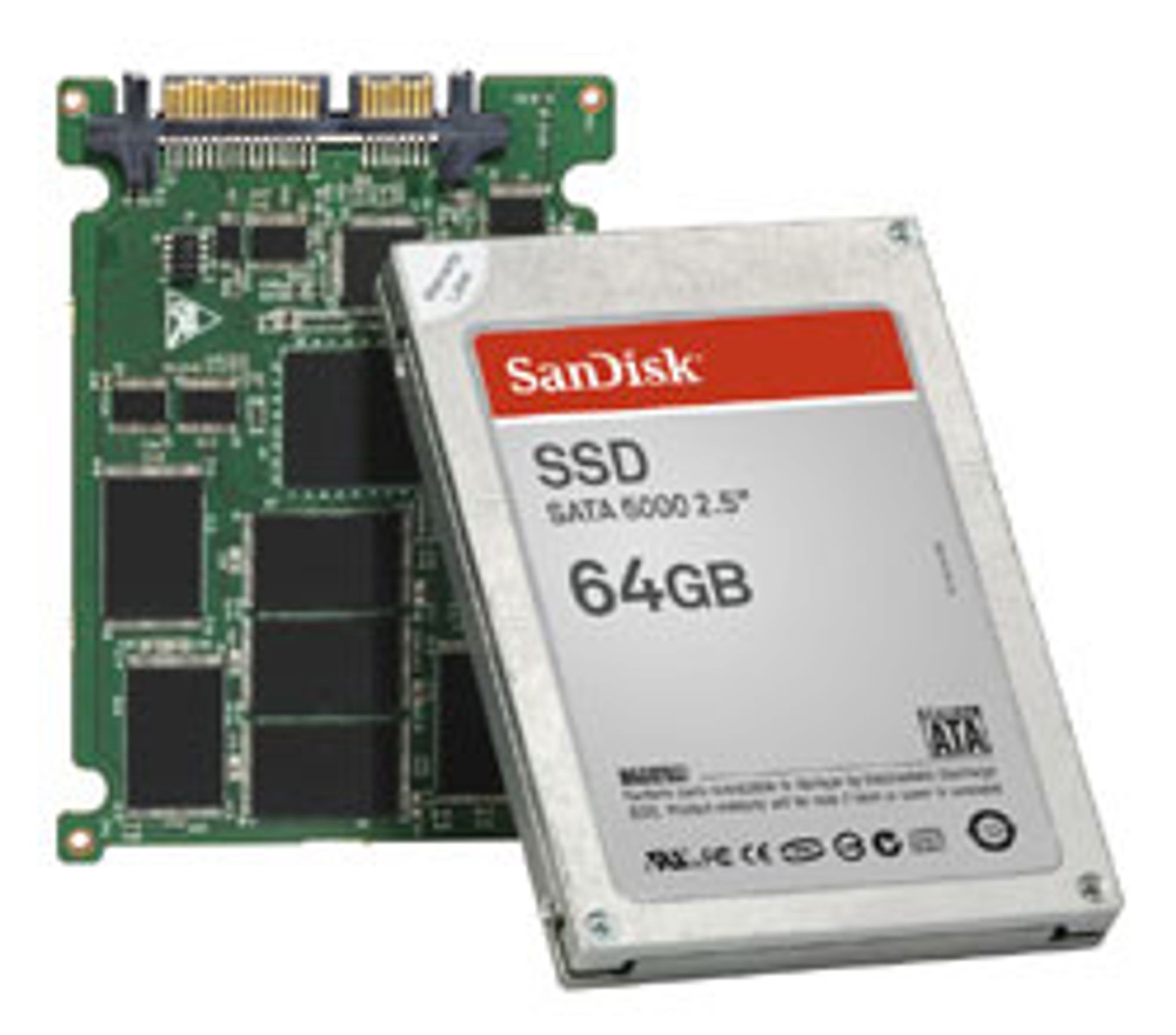 Sandisk mener Vista sinker SSD-modulene deres. (Foto: Sandisk)