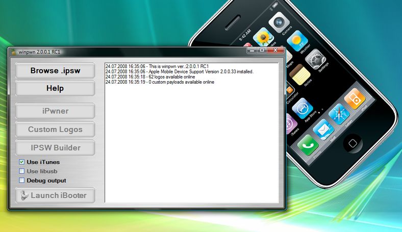 Hack Iphone i Windows