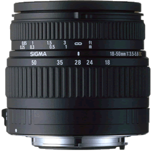 Sigma 18-50mm F3.5-5.6 DC for Sigma