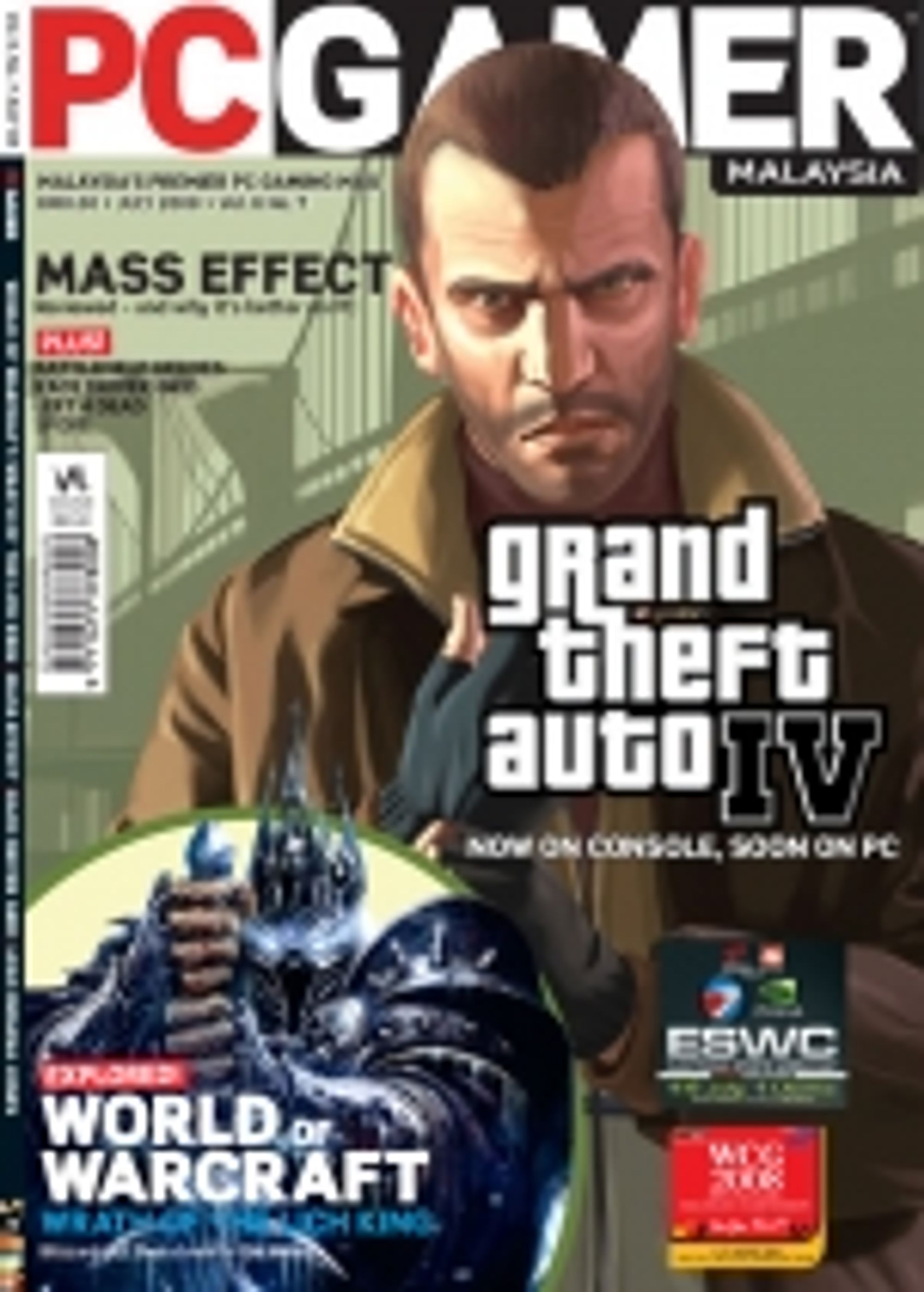 Coveret til PC Gamer Malaysia.