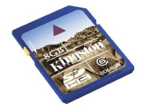 Kingston SDHC Class 6 - 8 GB