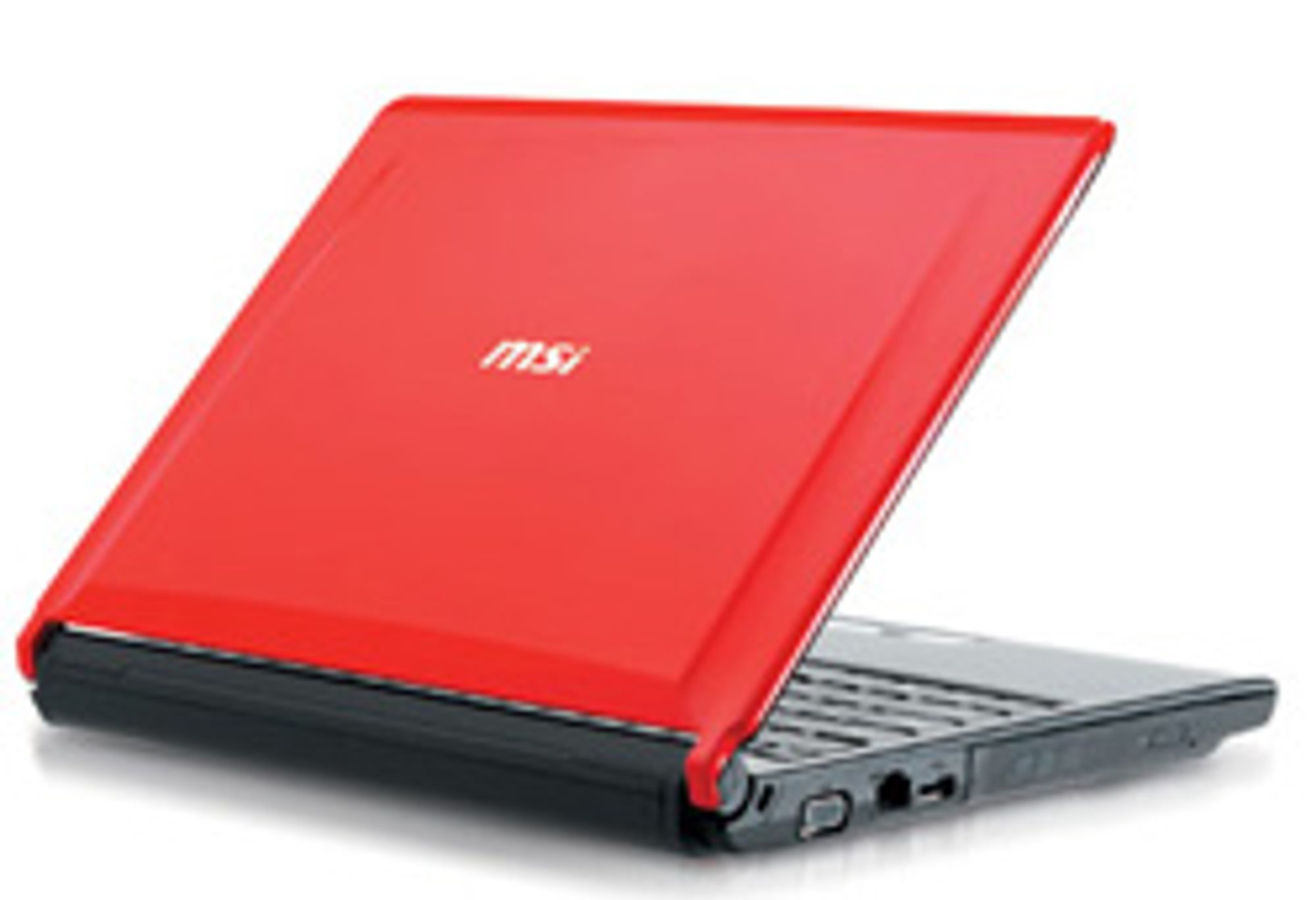MSI har laget en knallrød bærbar. (Foto: MSI)