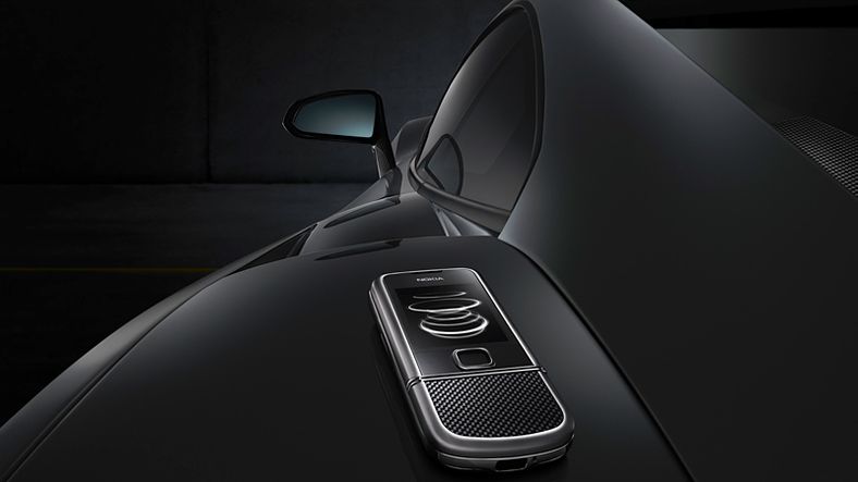 Nokia 8800 Carbon Arte skal ha fått inspirasjon fra sportsbiler.