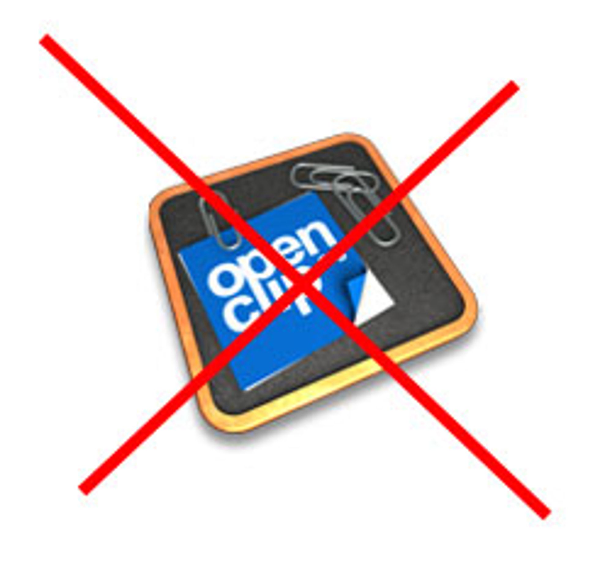 Openclip blir nærmest ubrukelig i Iphone 2.1-programvaren.