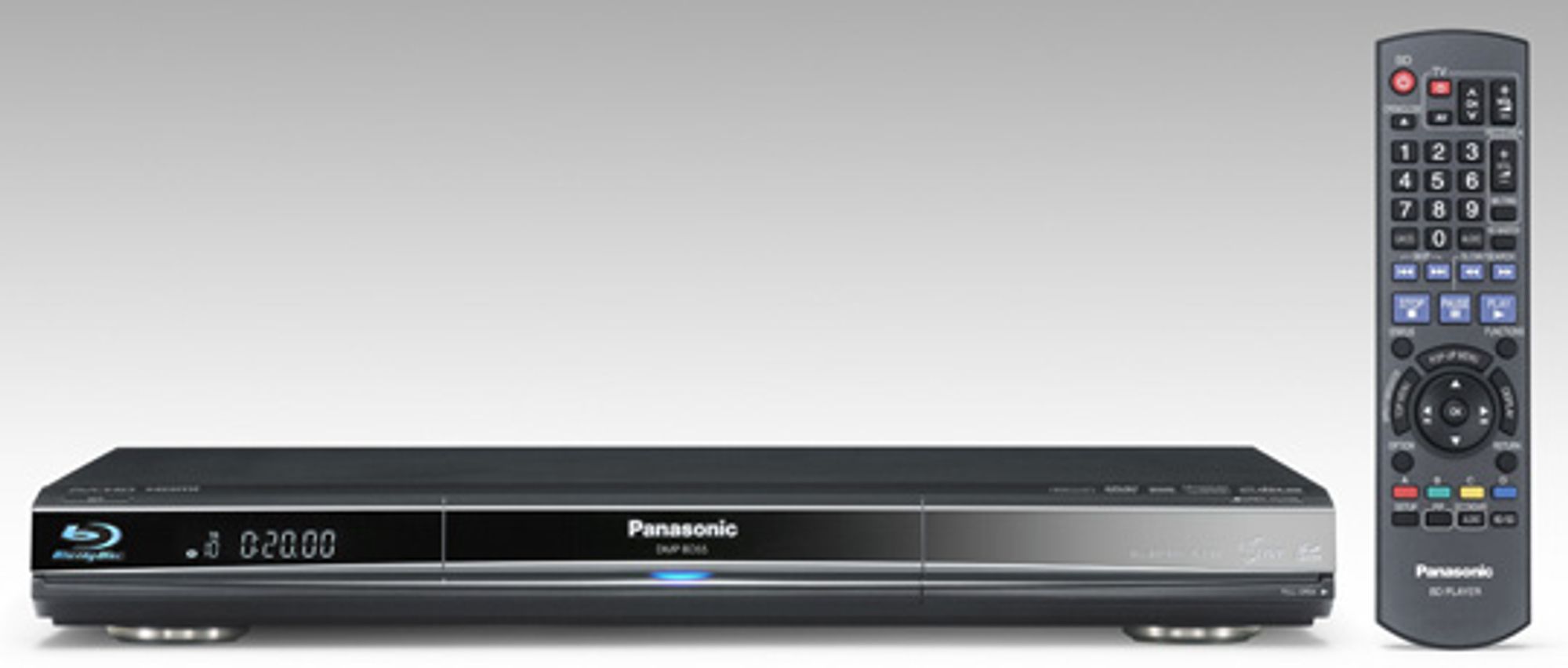BD55 med kontroll. Foto: Panasonic