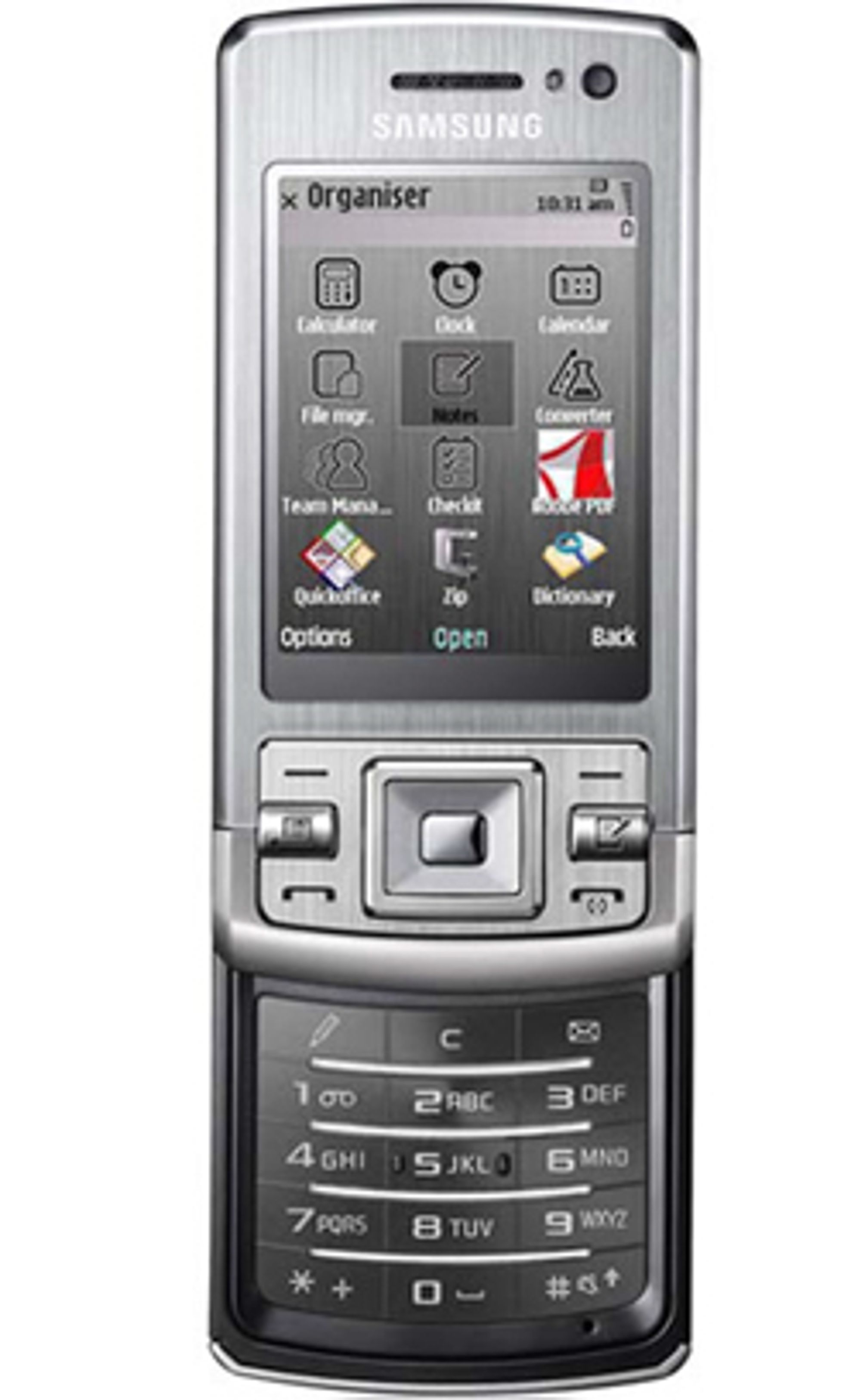 Samsung L870 er en smarttelefon med Symbian.