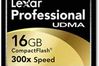 Lexar CompactFlash Professional 300X UDMA 16 GB