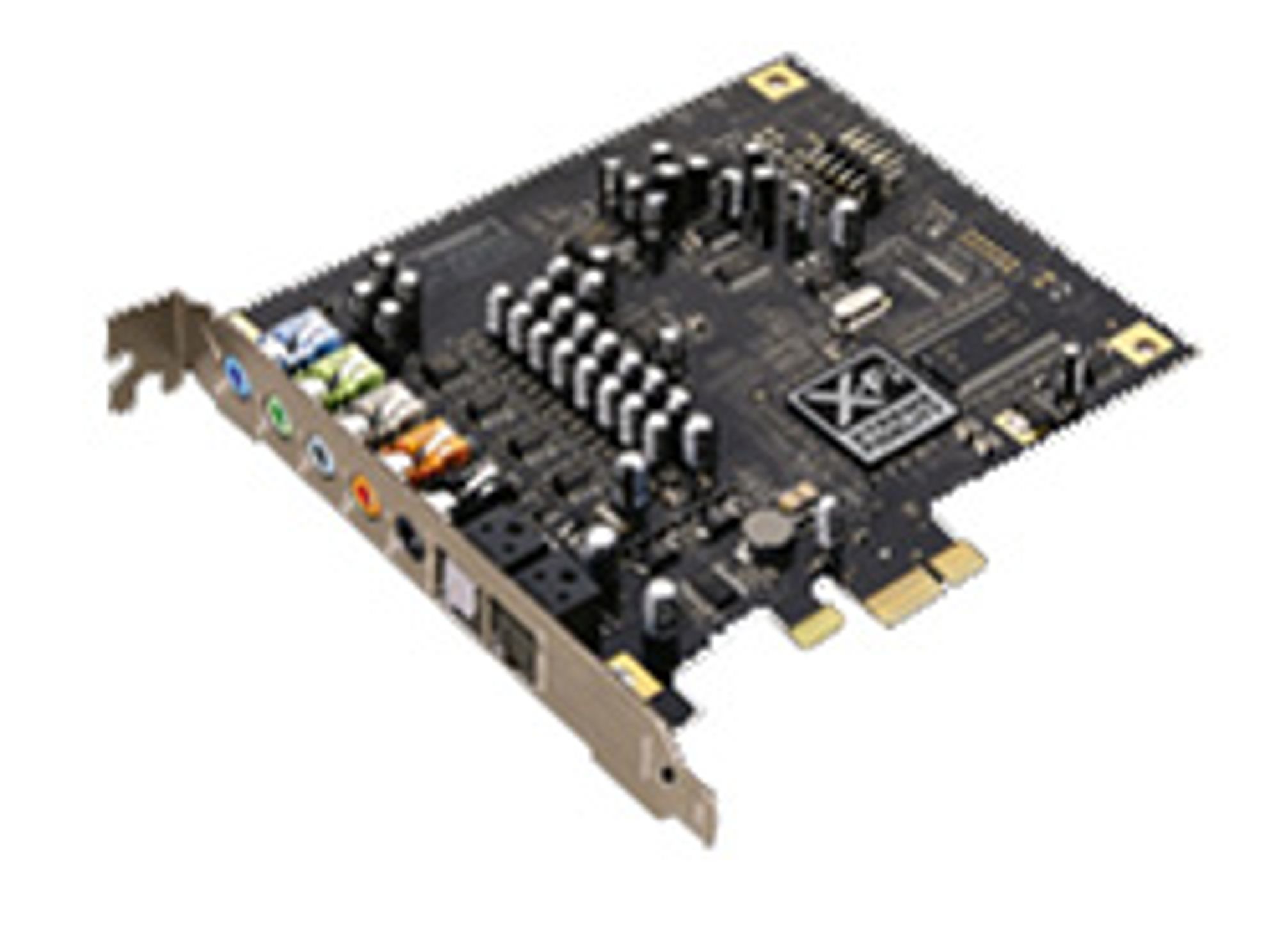 Creative PCI Express Sound Blaster X-Fi Titanium. (Alle foto: Creative)