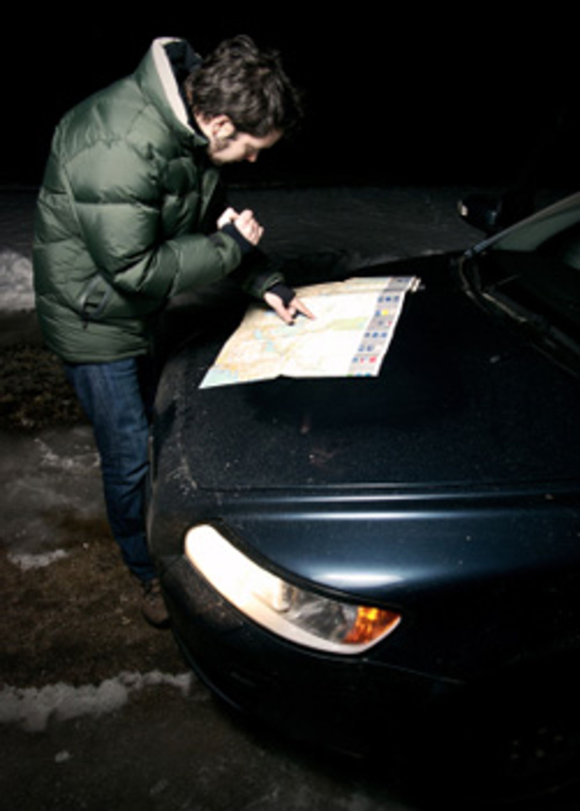 Dersom GPS-en din er utdatert, kan du havne på ville veier. (Foto: Istockphoto / Ferran Traite Soler)