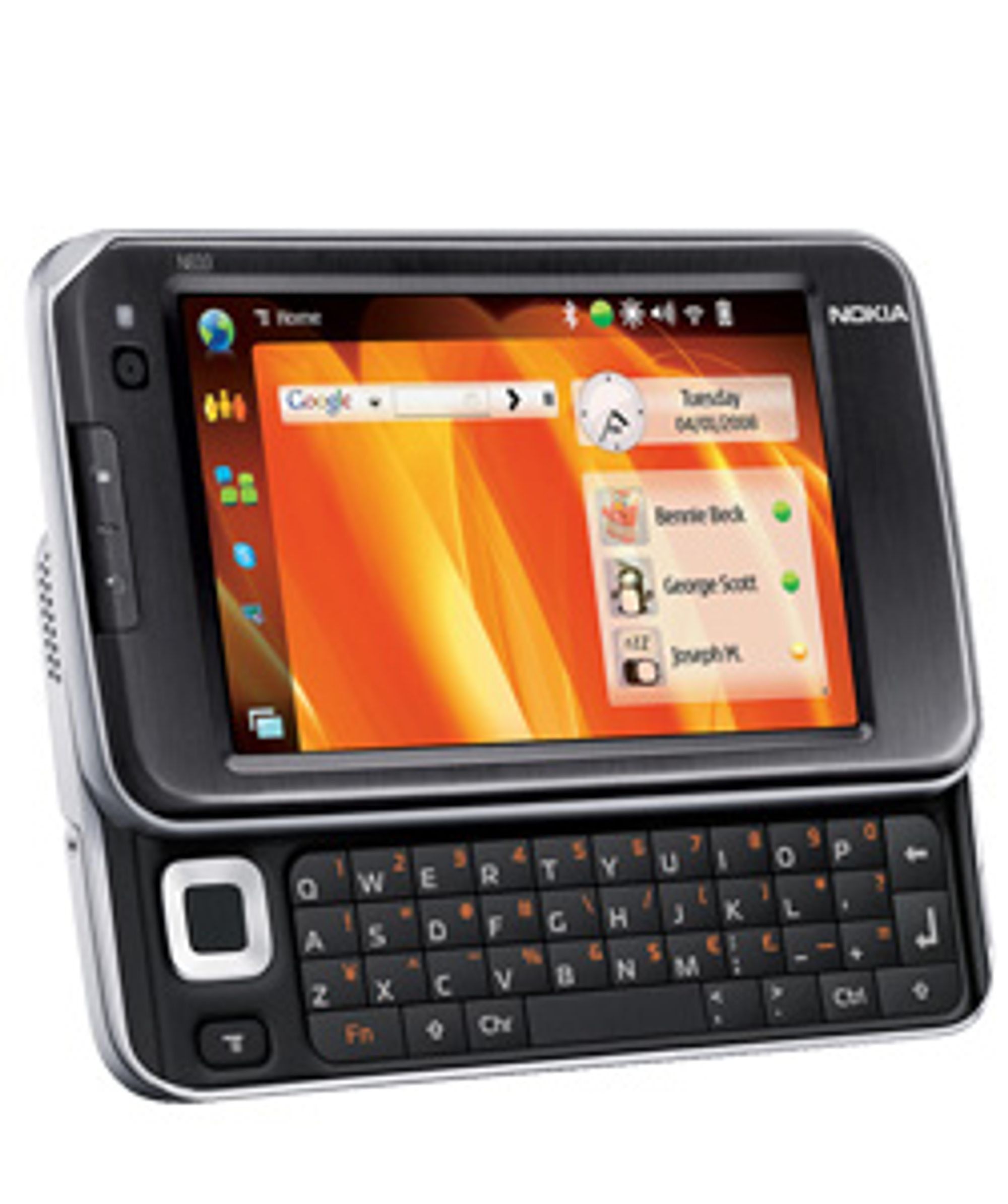 Slik så forgjengeren N810 ut. (Foto: Nokia)