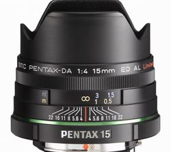 Pentax smc DA 15mm f4 ED AL Limited