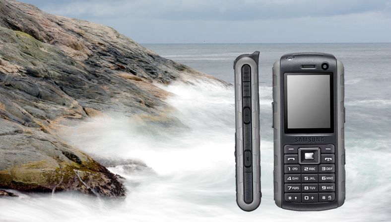 B2700 tåler trolig litt sjøsprut.