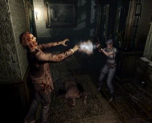 Resident Evil på GameCube gjorde noen forandringer.
