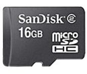 SanDisk MicroSDHC 16 GB