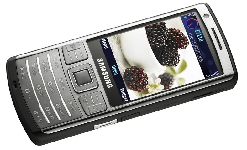 Samsung I7110 er basert på S60-menyer, slik som Nokias smarttelefoner er.