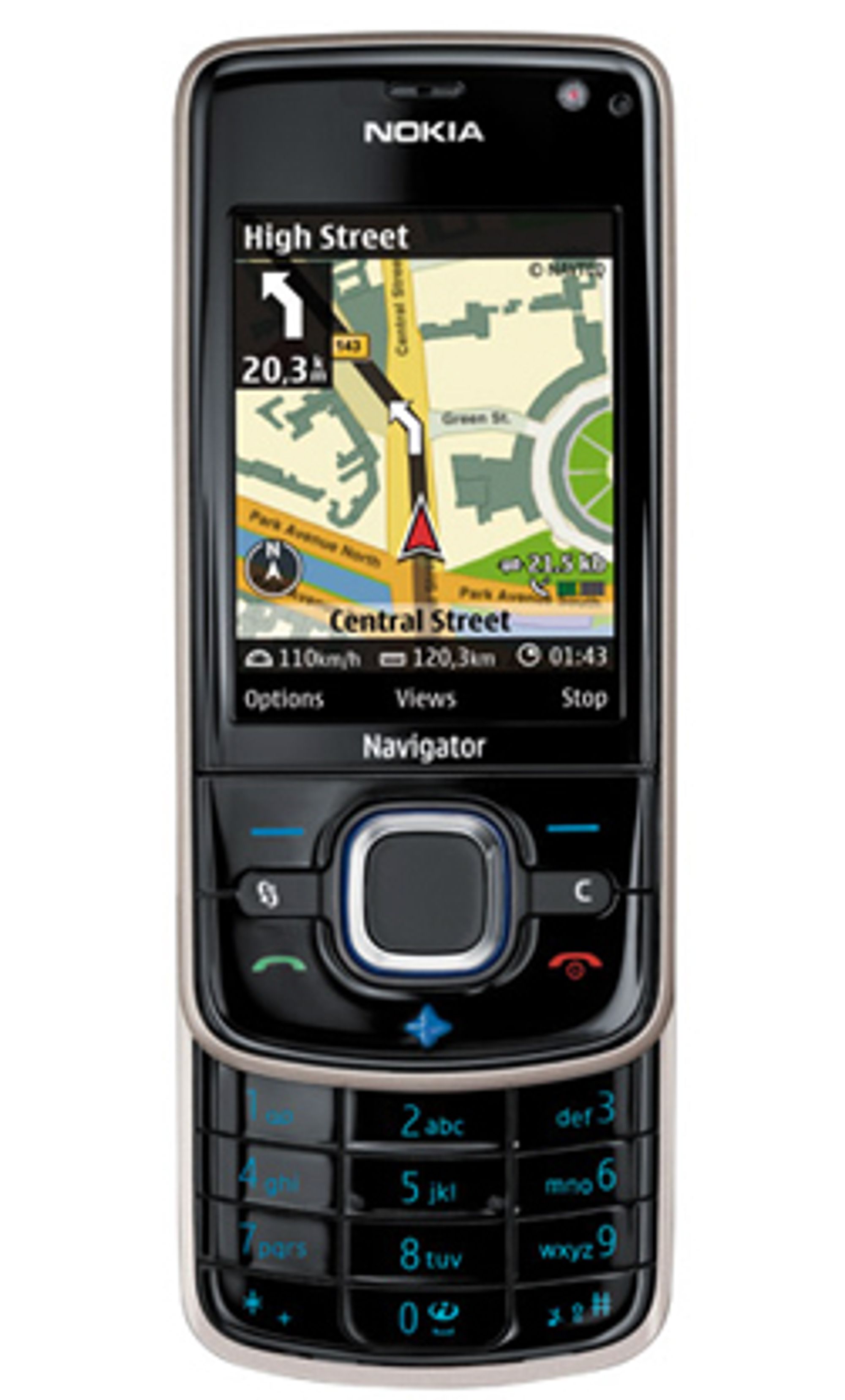 En av Nokias GPS-mobiler, 6210 Navigator.