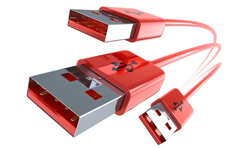 USB 3.0 skal gi inntil 4,8 Gbps overføring.