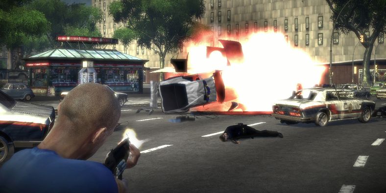 Hollywood-action i spillform