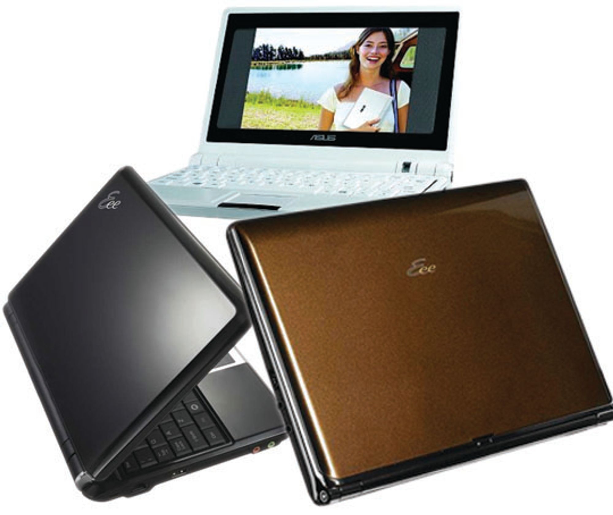 Eee PC 701, 901 og S101 vil leveres med Linux