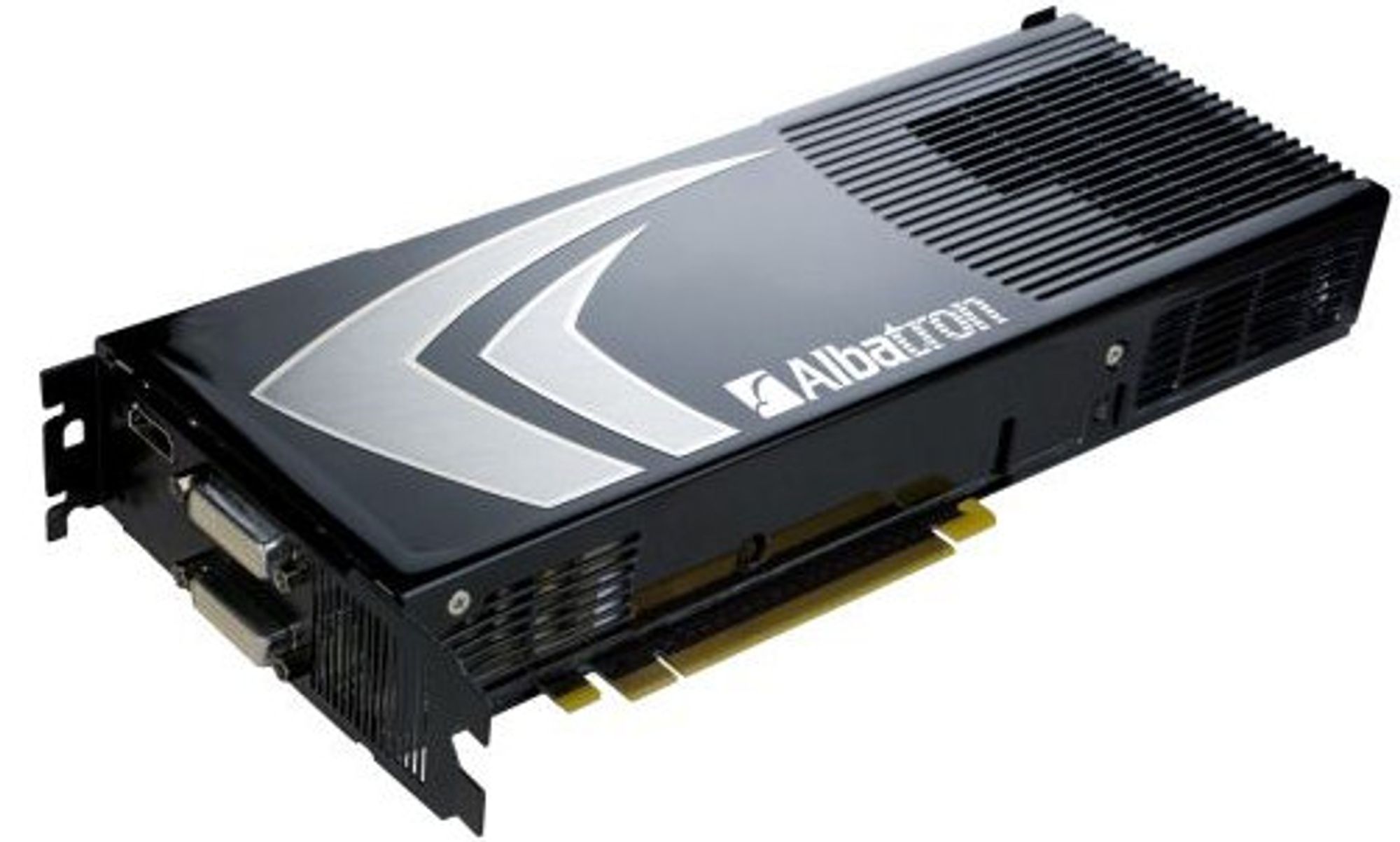 Geforce 9800 GX2 fra Albatron