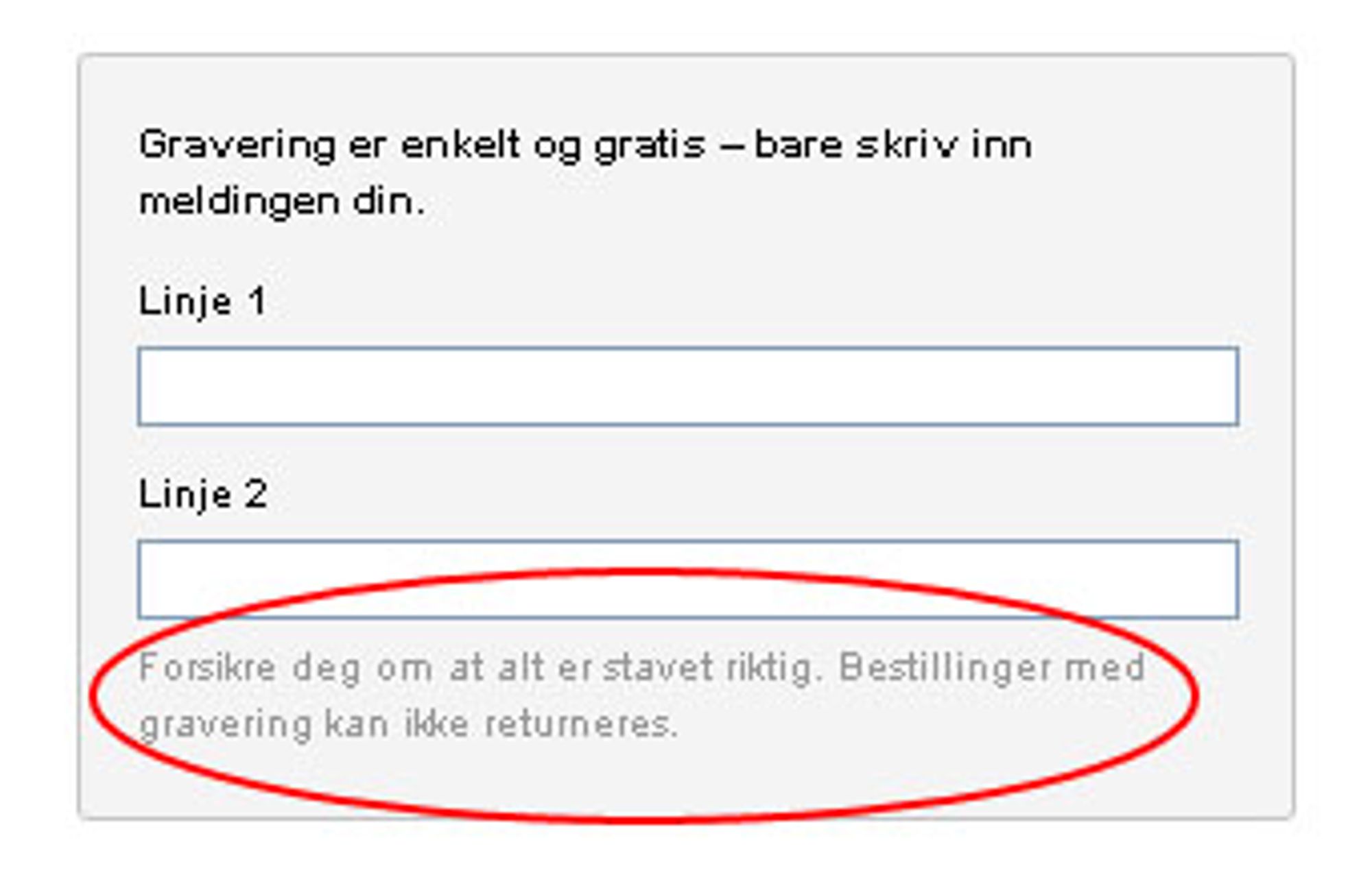 Man blir i alle fall advart.