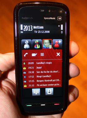 Få måneder etter testen av iPhone 3G testet vi Nokia 5800 Tube. "Dette er ingen iPhone" var et av punktene i testkonklusjonen. Den målestokken ble med oss hele veien til Android ble et modent operativsystem.
