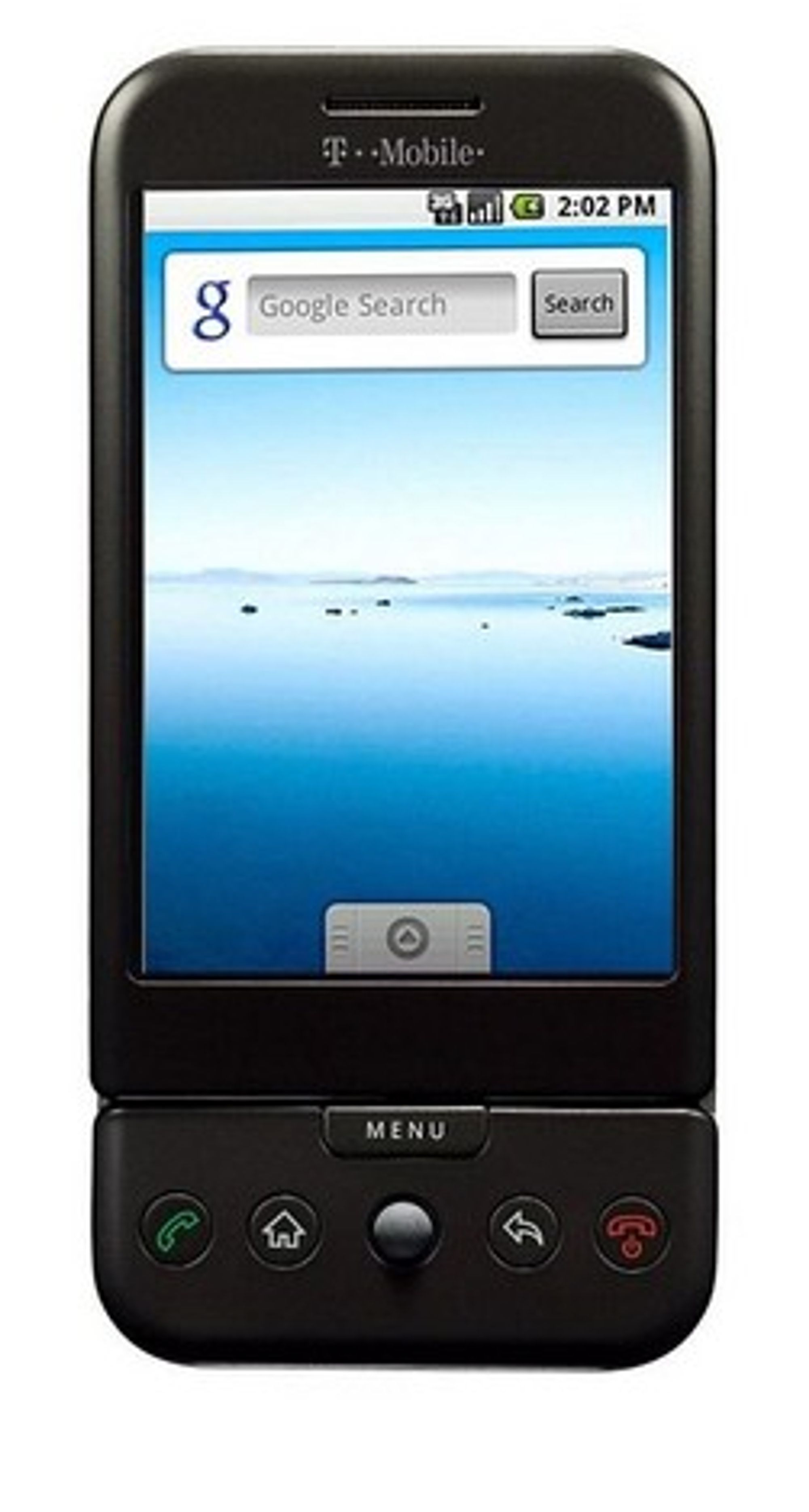 Android-telefonen G1 ble lanser i september.