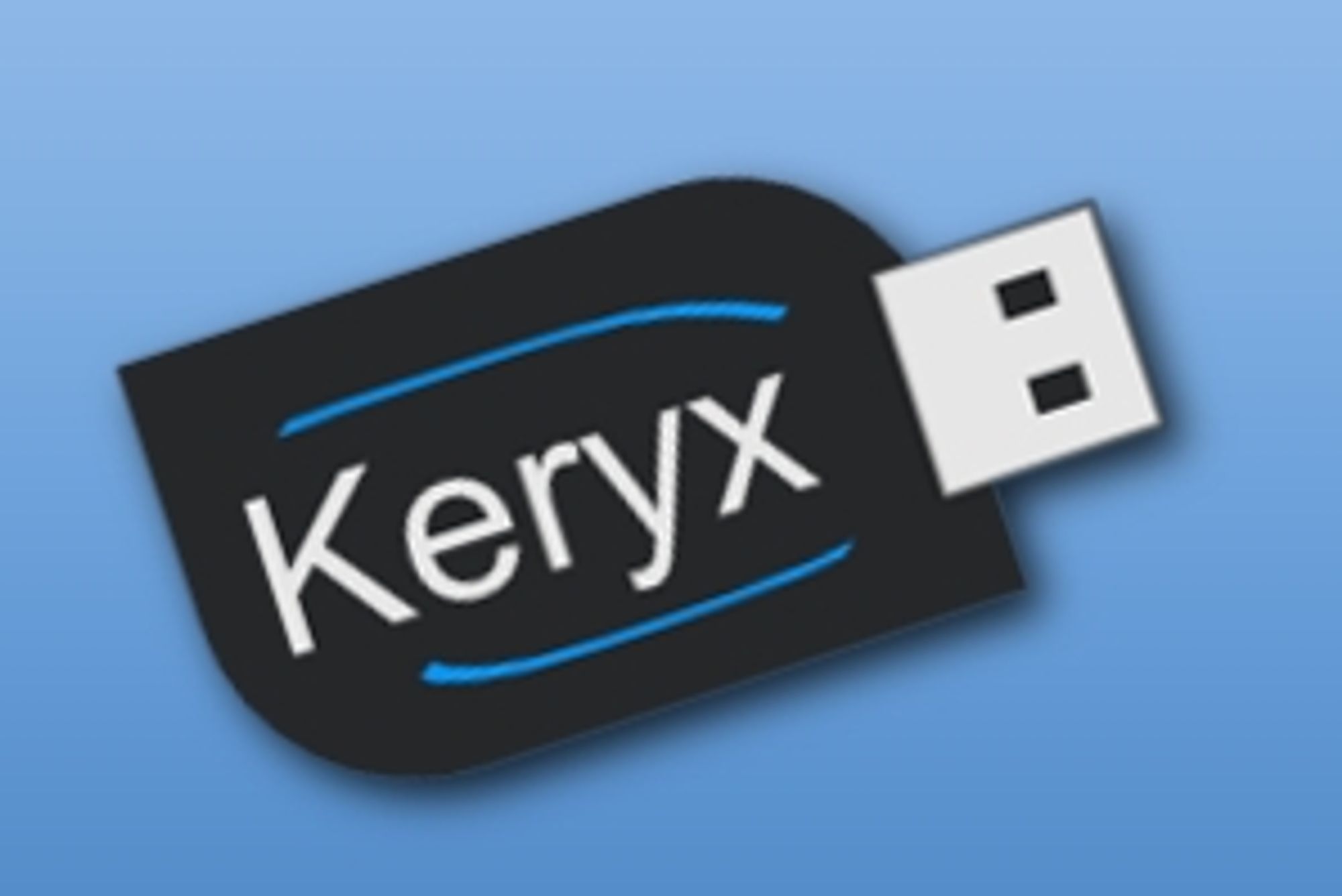 Keryx kjøres fra en USB-nøkkel, med støtte for Mac, Linux og Windows
