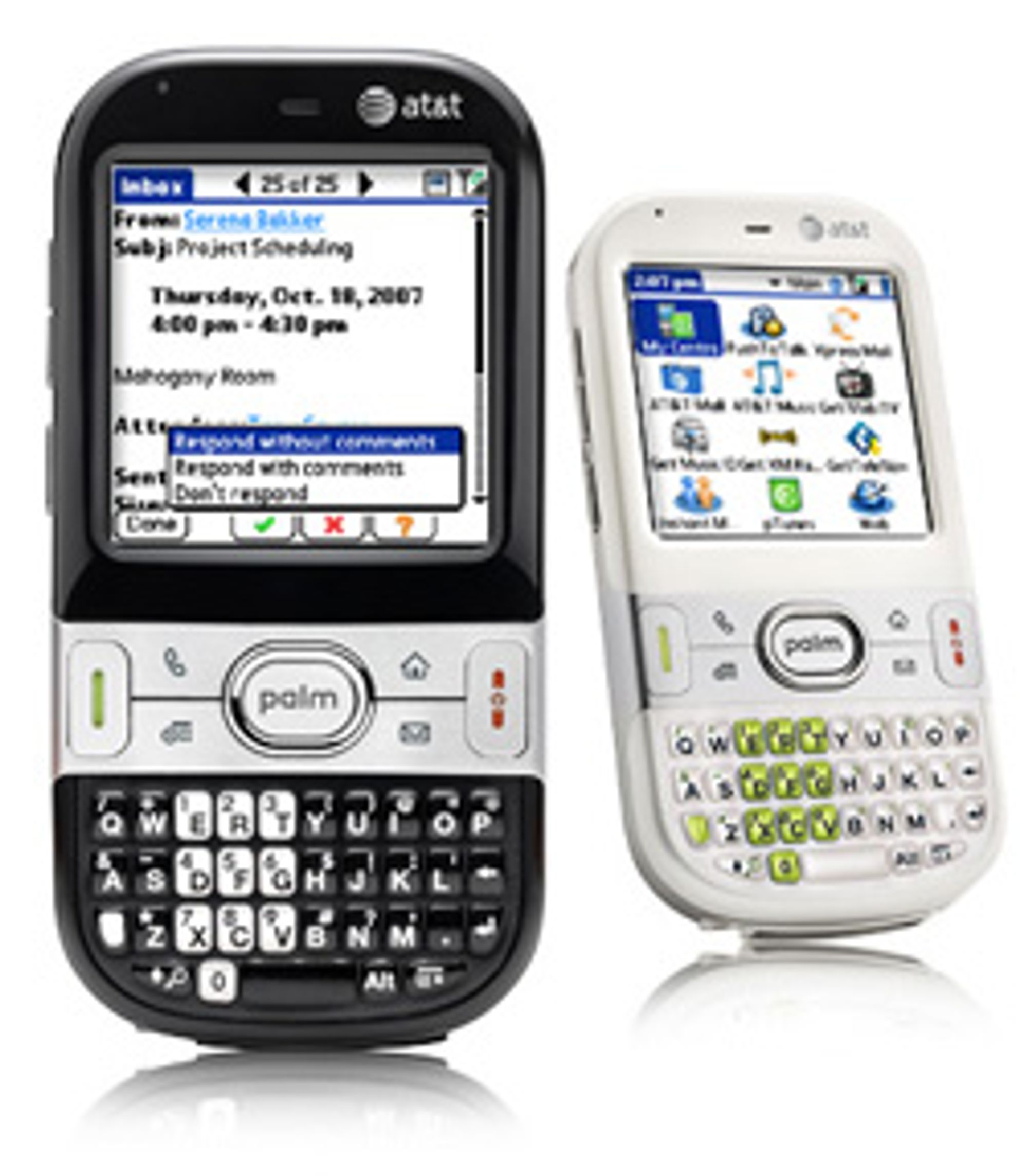 Det er lenge siden Palm var aktiv og i rampelyset. Bildet viser Palm Centro som ble lansert i slutten av 2007.