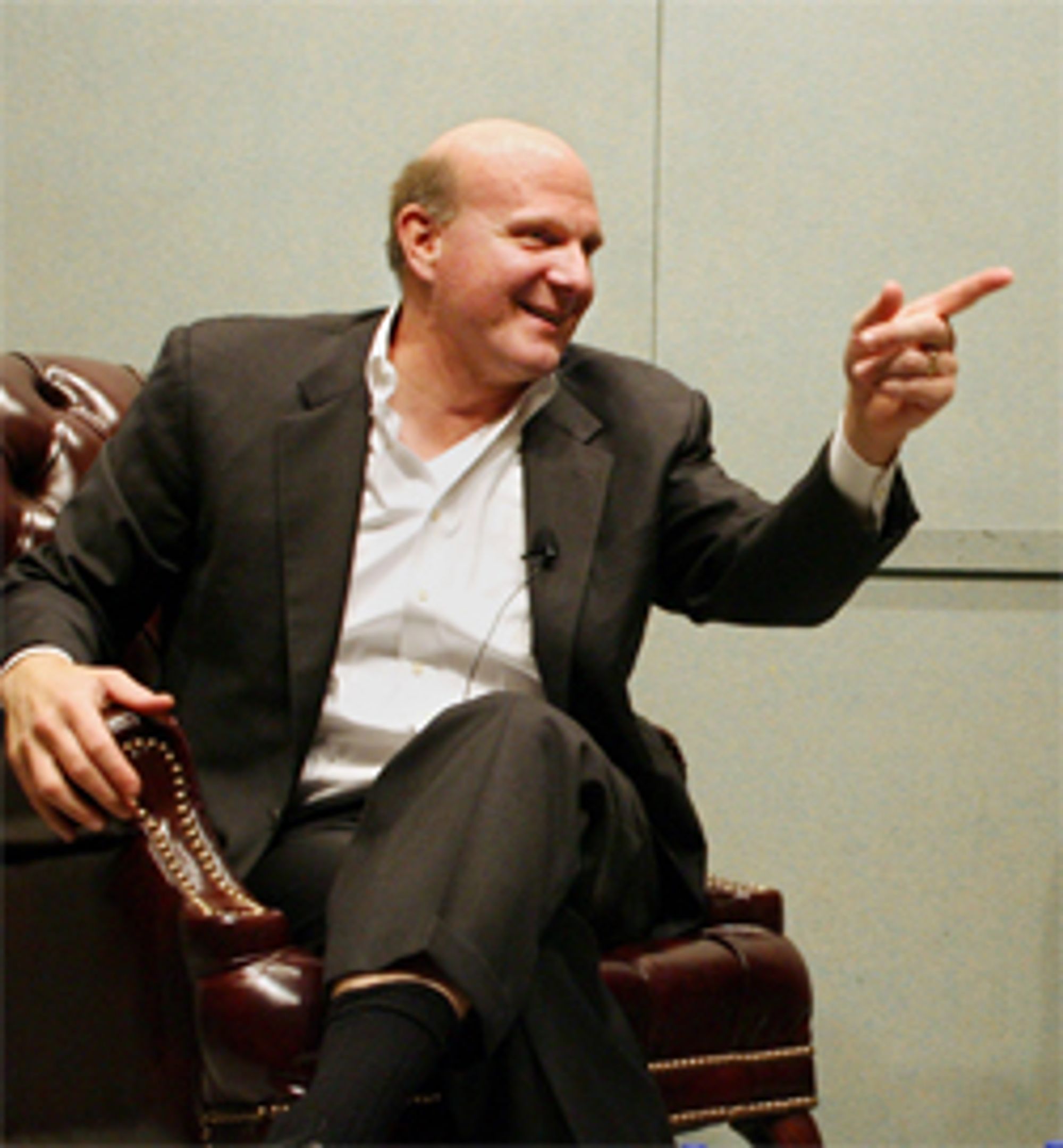 Microsoft-sjef Steve Ballmer skal presentere