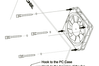 Nexus SFM-1000 Soft Fan Mounts